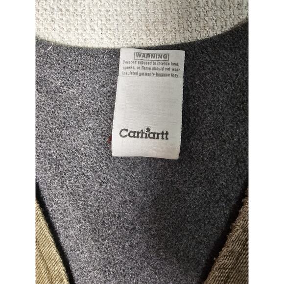 Vintage Thrashed Distressed Faded Destroyed Carhartt Vest V19 BRK Broke In - Picture 5 of 12
